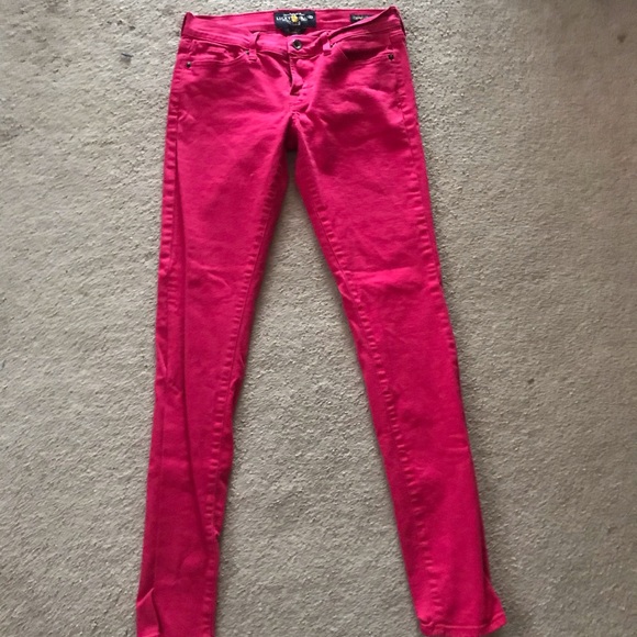 Lucky Brand Hot Pink Jeans. 4. - Picture 1 of 8